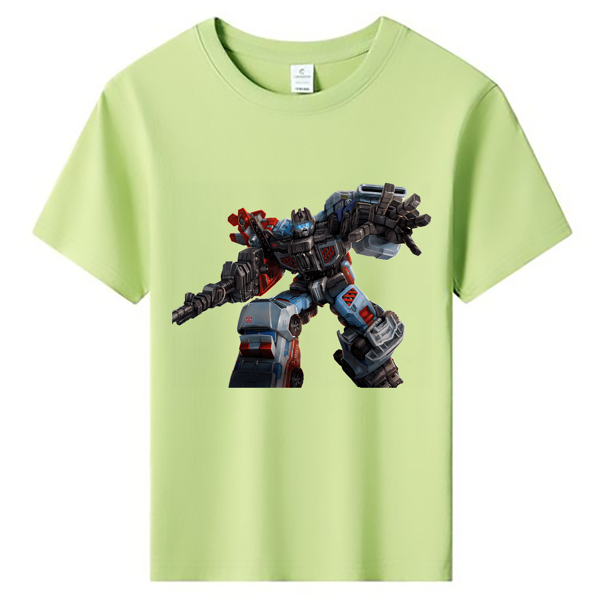 （画像用） Transformers トランスフォーマー 綿100％キッズTシャツ（フロントプリント）